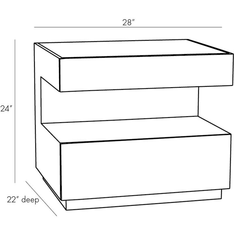 Geron End Table