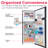 Frigidaire, 7.5 Cu. Ft. Top Mount Refrigerator, Black-116983466