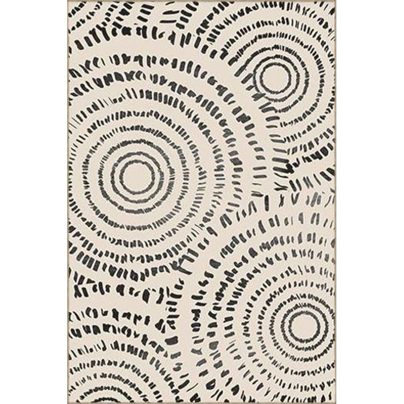 Tapis lavable à la machine, Sous-tapis rond 3 pi 3 po inclus