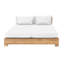 Monterey Teak Outdoor Daybed Lounger-959551074