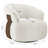 Hillip 33'' Wide Modern & Comfort Barrel Chair With 360 Degree Swivel(Set of 2)-1476997634