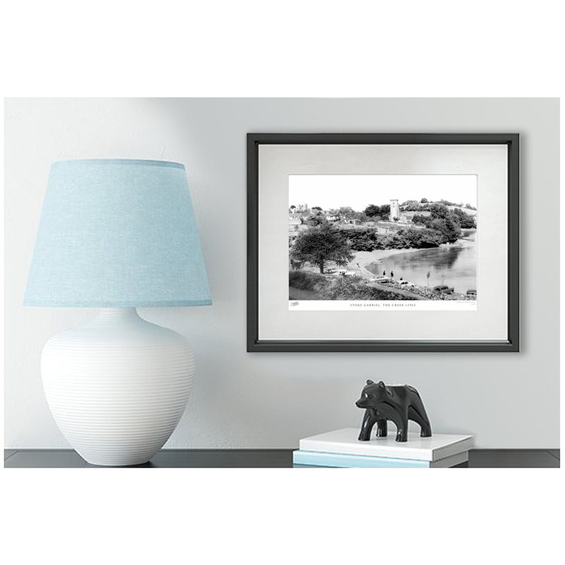 Stoke Gabriel, The Creek C1965 by Francis Frith - Single Picture Frame Print, 40cm H x 50cm W x 2.3cm D