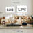 Kema Love BW Wall Sign