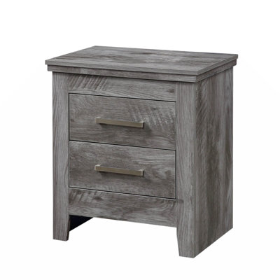 Vidalia Nightstand, Rustic Gray Oak