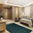 Modern Plush Pet and Kids Friendly Solid Color Forest Green Area Rugs, Stain & Fade Resistance, Perfect for Living Room, Dining Room, Bedroom, Playroom and Kidsroom, Event, Wedding, Amberlea Binded Rug-1405979972