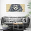 Lion Hipster - Wrapped Canvas Print