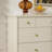White Simple Exquisite Solid Wood Accent Chest