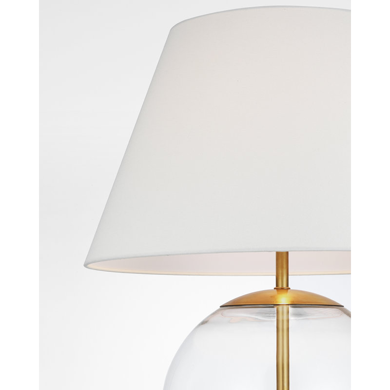 Morton Table Lamp, Clear Glass