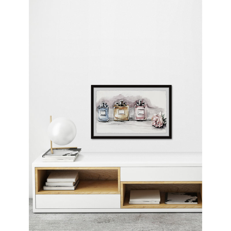 Floral Scents by Parvez Taj - Single Picture Frame Painting, 30cm H x 20cm W