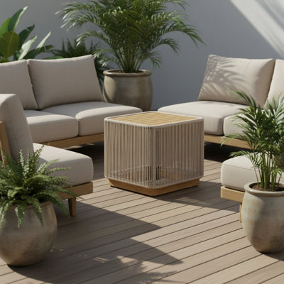 Table de bout Alpine Teak Collection