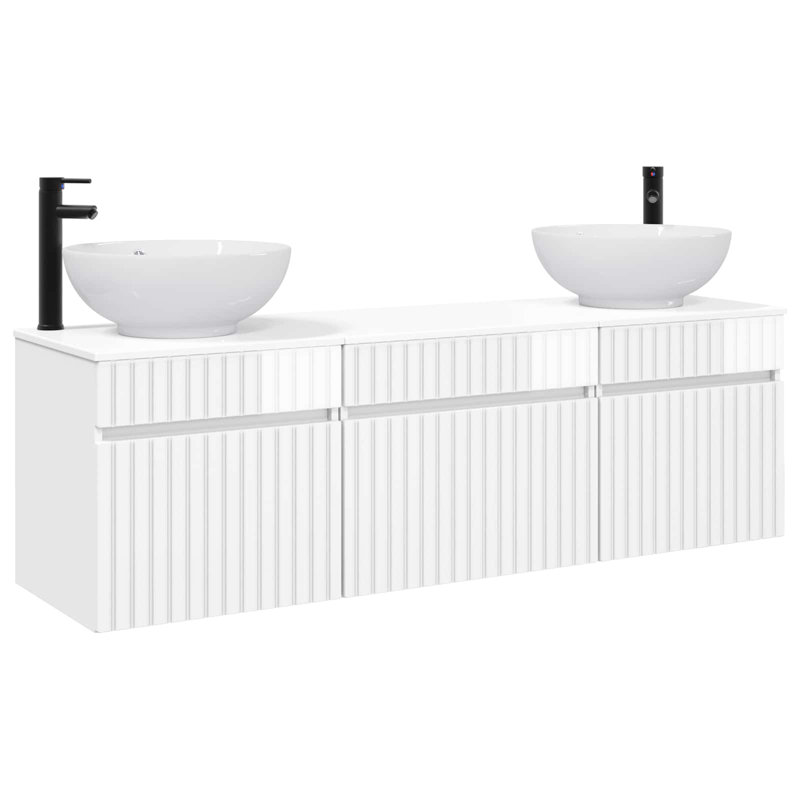 Bathroom Furniture Suite, High Gloss White