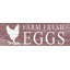 « Oeufs fresh »-sans cadre, art textuel sur bois-22379120