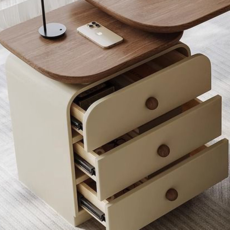 Bureau minimaliste léger et luxueux, H 29,53 po x l 62,99 po x P 27,56 po