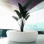 Banc pour arbre en plastique Vases Island-49039305
