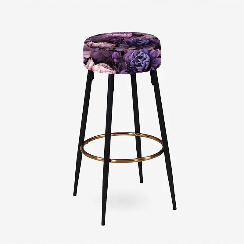 Ensemble de 2 tabourets de bar de style gothique Botanicals Moody