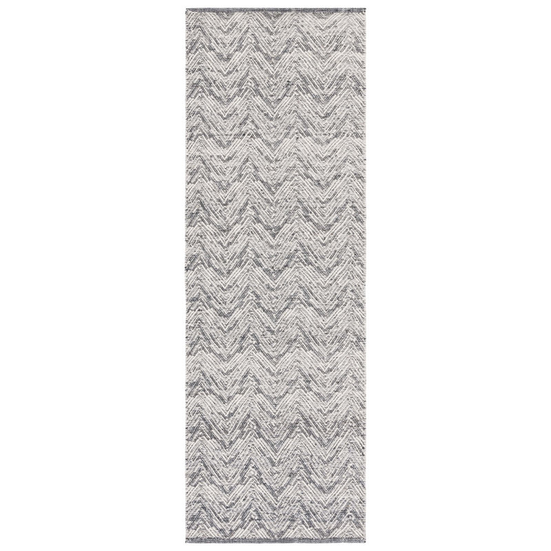 Tapis en laine à tissage plat Broadbelt, Tapis de couloir 2 pi 3 po x 7 pi
