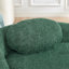 Méridiennes simples modernes ovales avec accoudoirs latéraux et coussin-1861996031