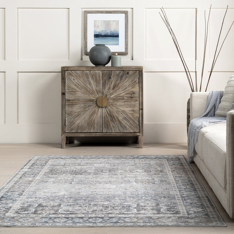 Tapis persan antitache Ivette, Rectangle 3 pi x 5 pi