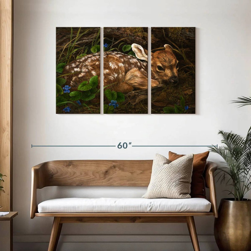 Bambi, 28" H x 45" W