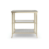 Glass End Table