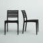 Chaise de terrasse empilable Ayvah-28459576