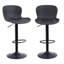 Swivel Upholstered Adjustable Height Counter Stool with Metal Frame-1919251596-1919251598
