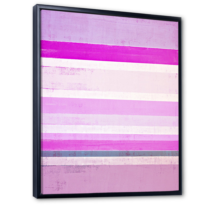 Abstrait - Peinture, H 20 po x l 12 po, Cadre flottant noir