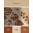 Machine Washable Olney Stuffed Grape Leaves Global Inspired Block Print Rug in Beige – Beige Binding-1906158818