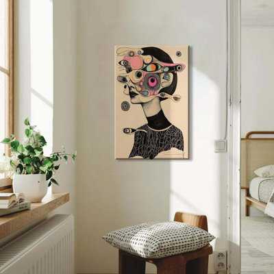 1 Piece Wrapped Canvas Wall Art