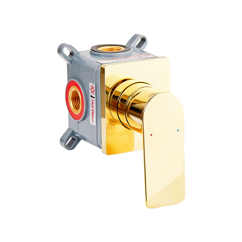 Wall Mounted Basin Mixer Tap APONWAO, Gold