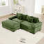 Canapé modulaire surdimensionné en L surdimensionné en tissu velours côtelé-369964132-369964137-398724717