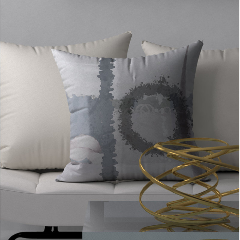 Reversible Throw Pillow, 18" x 18"