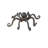 Cummins Metal Octopus Decorative Black Sculpture with Long Tentacles and Suctions Detailing
