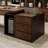 Dark-brown+Black Rectangular Solid Wood+Iron desks-108304500-108304501