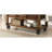 Versatile Distressed Chestnut Kitchen Cart For Efficient Cooking And Storage