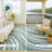 Machine Washable Indoor/Outdoor Chantille ACN2490 Stripes Rug-456023967-456023961