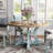 Joanie Round Solid Wood Base Dining Table-105933624