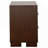 Polk Cappuccino 2-Drawer Nightstand