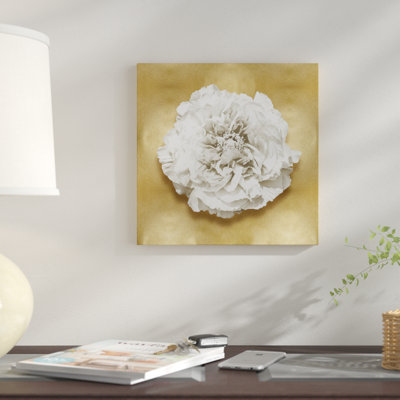 " Flower On Gold II " by Caroline Kelly