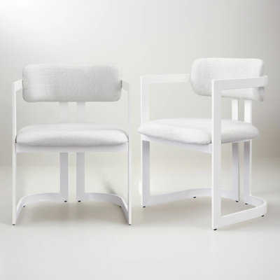 Upholstered Dining Chairs Set Of 2