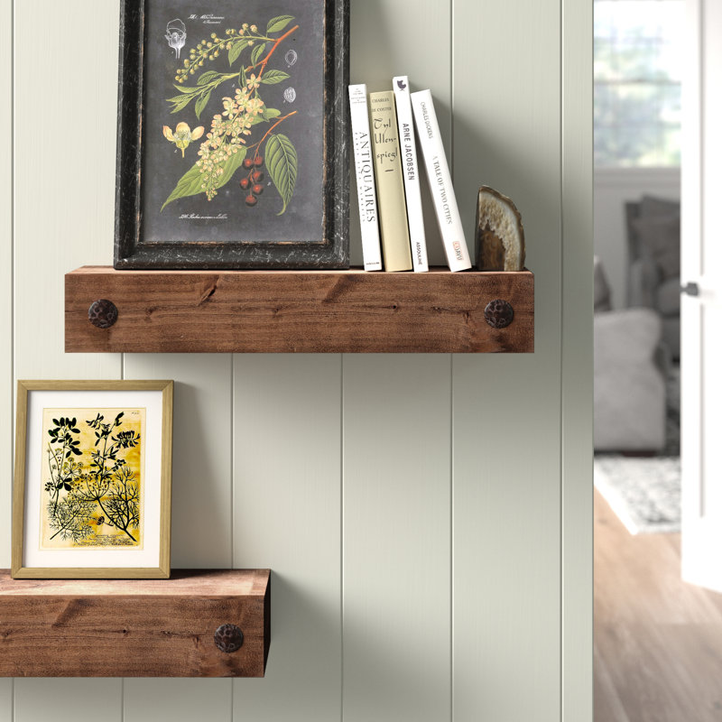 Edna Alder Floating Shelf