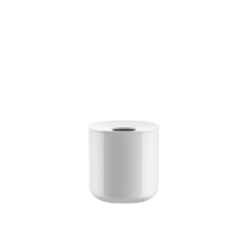 White PMMA Plastic Modern Tissue Box