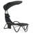 Benkelman Outdoor Steel Chaise Lounge Chair with Removable Canopy and Cushions-25916351