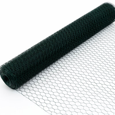 Clôture en fil de fer galvanisé, 60 m, jardin extérieur, foncé, rouille, fil simple et efficace, protection de jardin, installation facile à manipuler