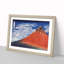 South Wind Clear Sky by Katsushika Hokusai - Picture Frame Painting Print-55618596-55618595