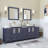  84" Double Bathroom Vanity Set with Mirror-67116564