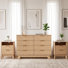 Ensemble de rangement pour chambre à coucher en bois Charvi