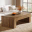 Table basse 51 pouces rectangulaire pour salon