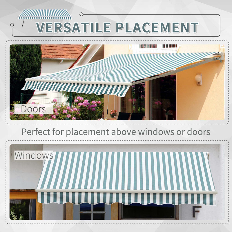 Versatile Retractable Patio Awning for Outdoor Spaces, Enhancing Comfort and Privacy.
