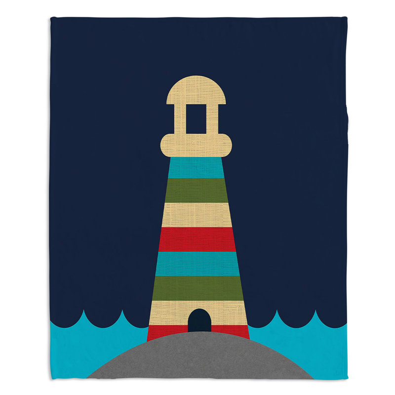 Couverture sherpa doux pour phare de phare, l 51 po x L 60 po